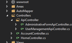 api در asp core