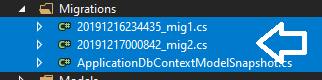 آموزش کار با مایگریشن در Asp.net core
