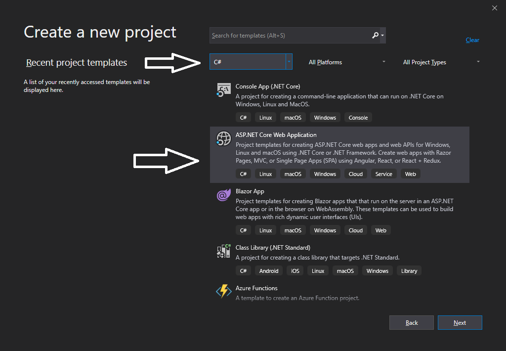 برنامه نویسی Asp.net core با سی شارپ