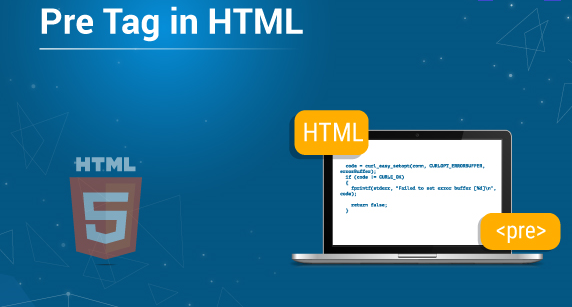 کاربرد تگ pre در html