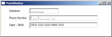 textbox mask in wpf