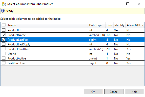 ایندکس در sql server