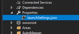 فایل launchsetting.json