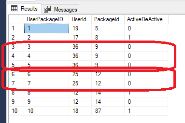 delete duplicated rows in sql server