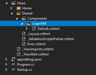 ایجاد ViewComponent در asp.net core